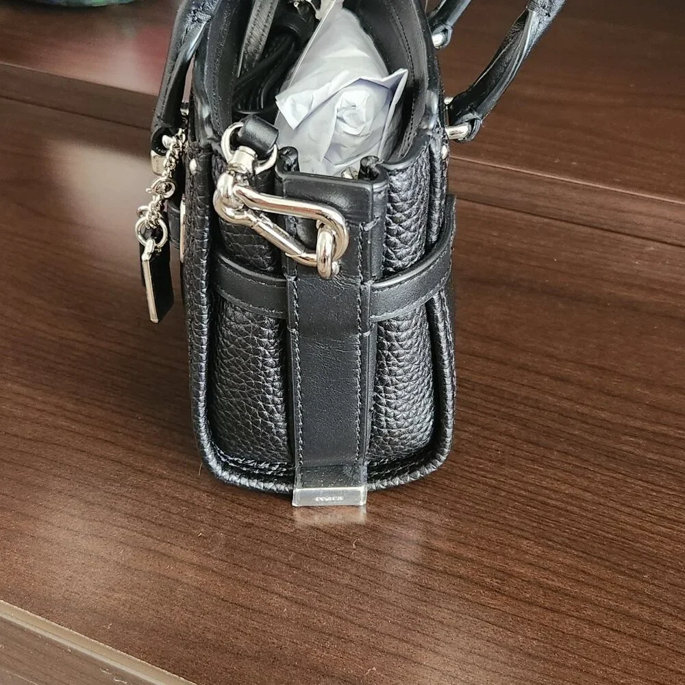 Black Coach mini bag- Brand New w/tags on - Picture 4 of 4